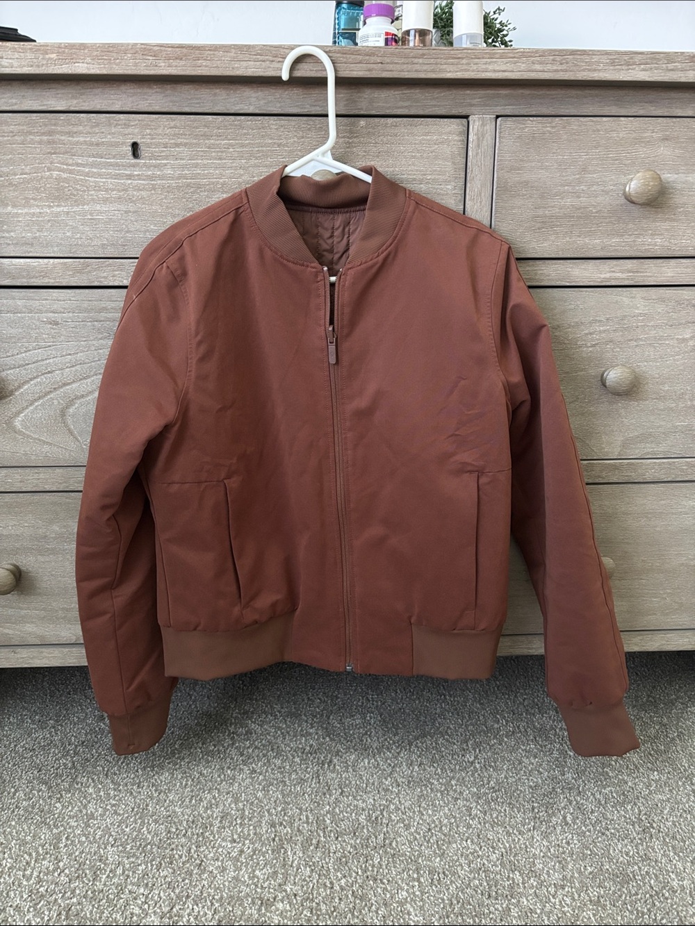 NWOT Lululemon Non-Stop Cotton Bomber (reversible)